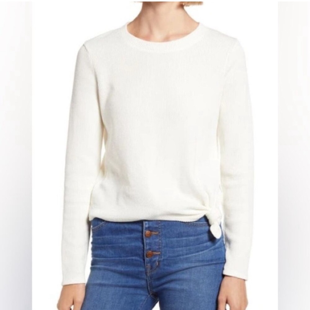 Madewell Elwood Knot Front Top Sz xxl